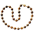 Natural Tiger's Eye Collar Necklace | Courage & Confidence