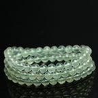 "Serenity & Purity" Ice Prehnite Multi-Wrap Gemstone Beaded Bracelet