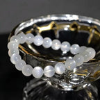 White Moonstone Bracelet | Natural Crystal Jewelry