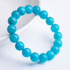 Natural Ice Amazonite Beaded Bracelet for Women | Serenity