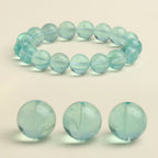Green Fluorite Bracelet | Natural Crystal Jewelry for Women