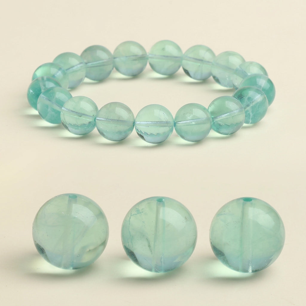 Green Fluorite Bracelet | Natural Crystal Jewelry for Women