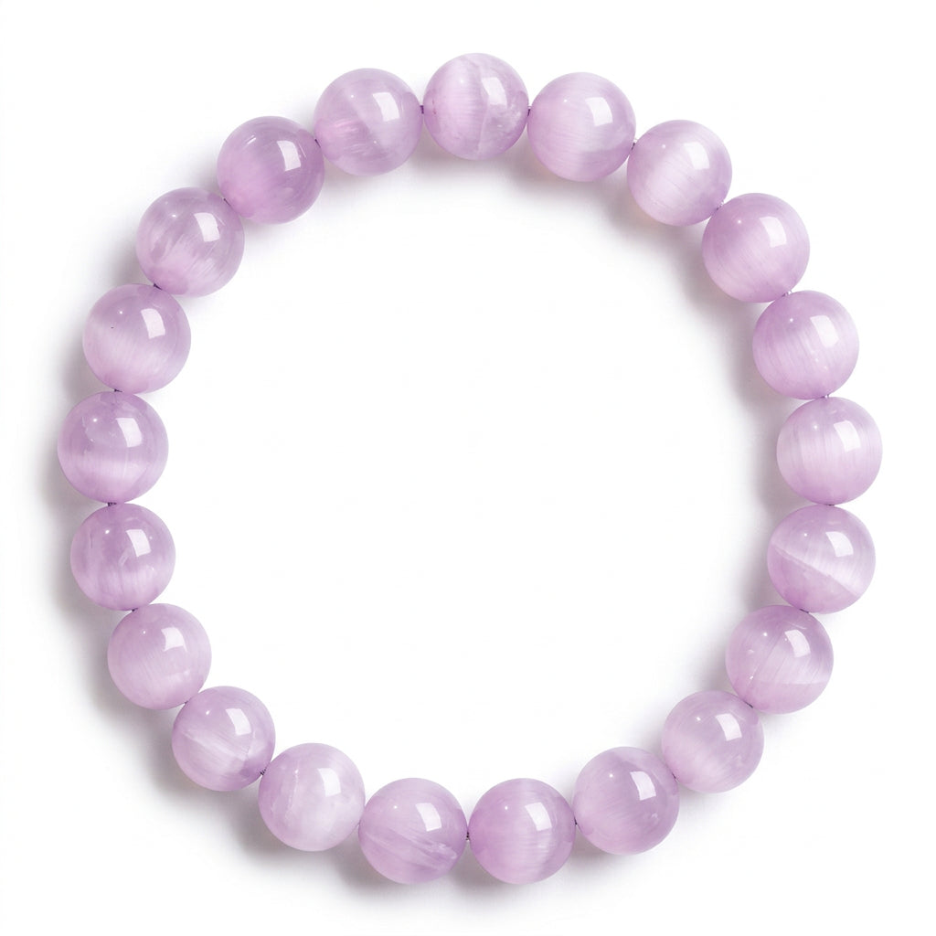 Serenity & Harmony Cat's Eye Kunzite Bracelet