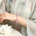 Serenity & Harmony Cat's Eye Kunzite Bracelet