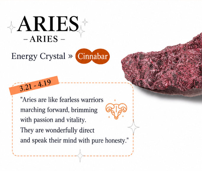 Aries Red Crystal Layered Wrap Bracelet | Sand-Tone Accents
