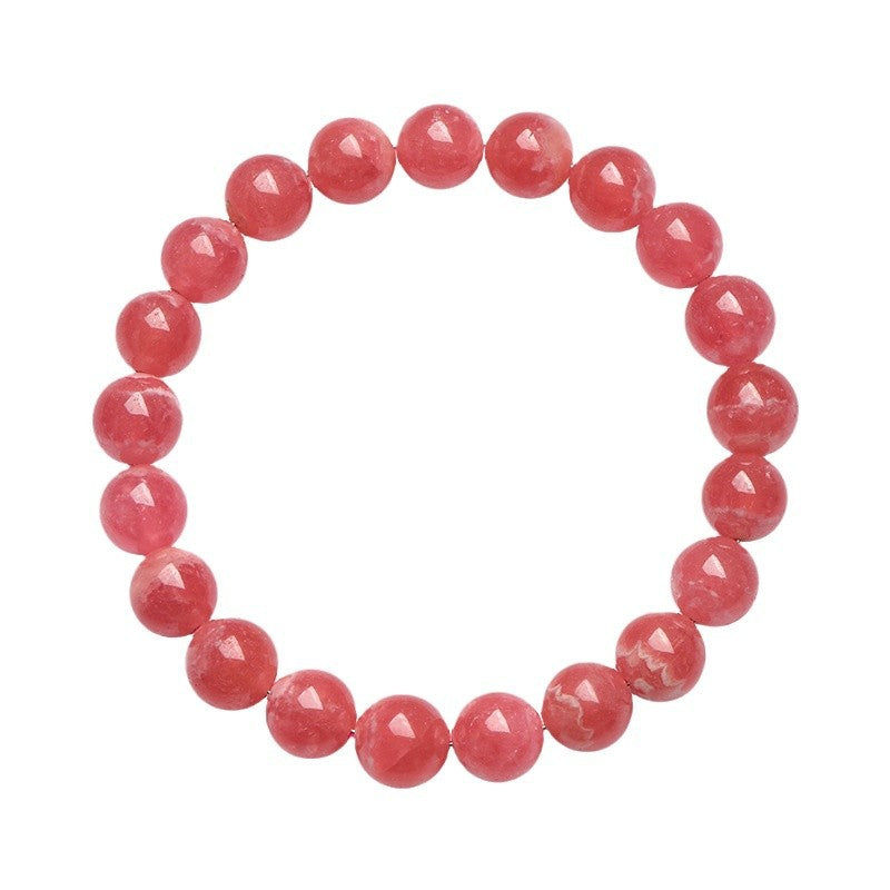 Ice Rhodochrosite Bracelet | Natural Crystal Jewelry