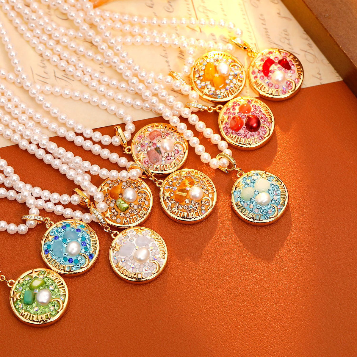 Leo Pearl Necklace | Zodiac Jewelry & Astrology Gifts