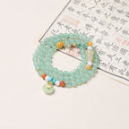 Green Aventurine Wrap Bracelet | Natural Crystal Jewelry