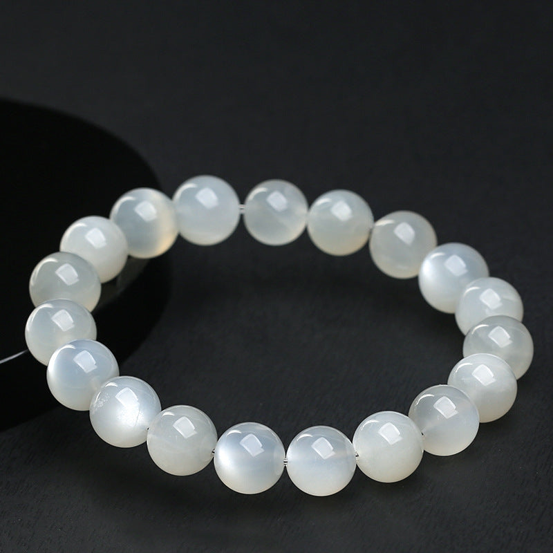 White Moonstone Bracelet | Natural Crystal Jewelry
