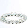 Natural Green Phantom Quartz Beaded Bracelet for Her | Calm