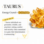 Citrine & Clear Quartz Wrap Bracelet | Taurus Zodiac Jewelry