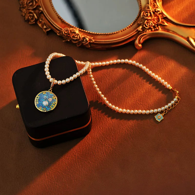 Cancer Pearl Necklace | Zodiac Jewelry & Astrology Gifts