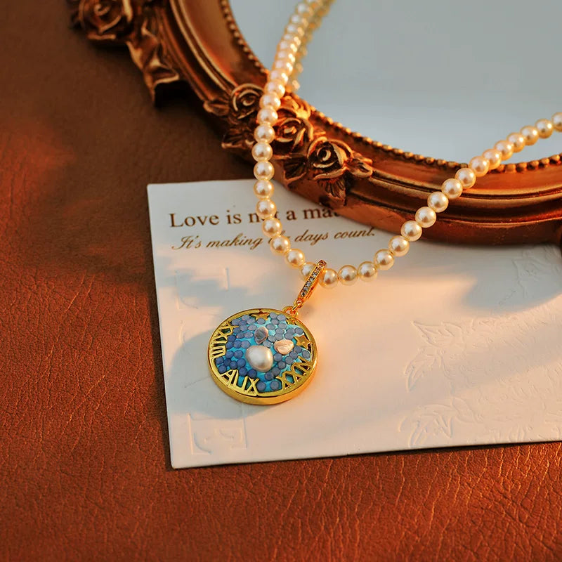 Cancer Pearl Necklace | Zodiac Jewelry & Astrology Gifts