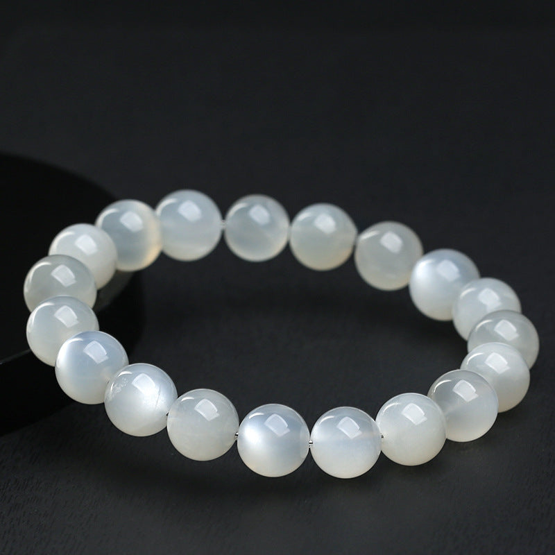 White Moonstone Bracelet | Natural Crystal Jewelry