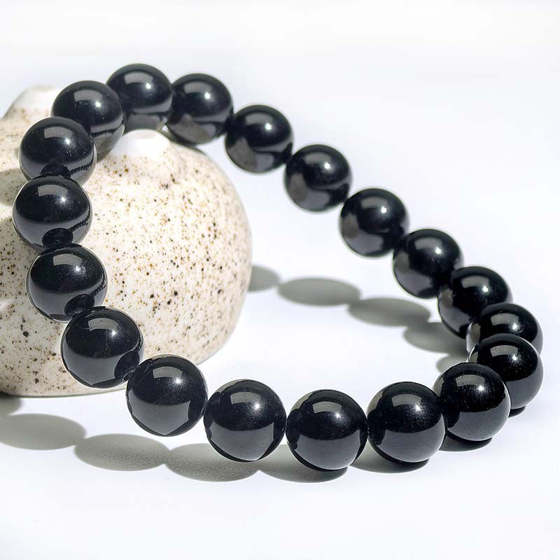 Black Tourmaline Bracelet | Natural Crystal Jewelry