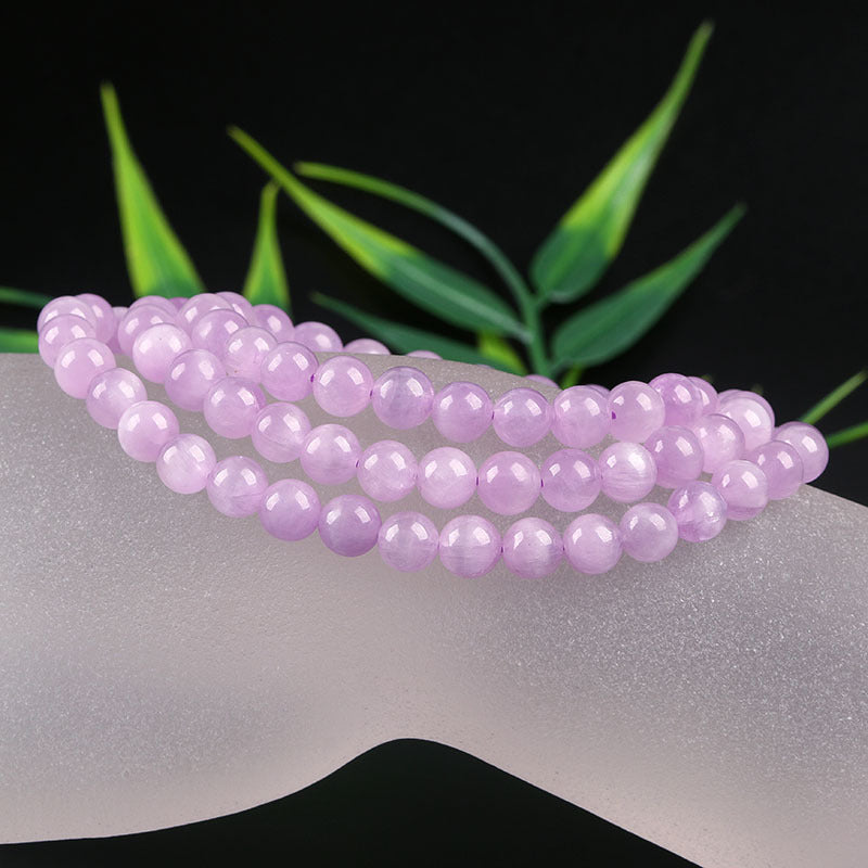 Purple Kunzite Layered Bracelet | Natural Crystal Jewelry