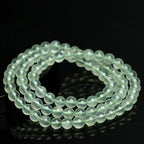 "Serenity & Purity" Ice Prehnite Multi-Wrap Gemstone Beaded Bracelet