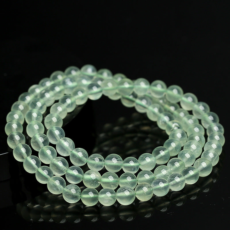 Natural Ice Prehnite Multi-Wrap Bracelet for Women | Serenity