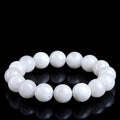 Natural Snowflake Phantom Quartz Beaded Bracelet