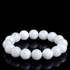 Natural Snowflake Phantom Quartz Beaded Bracelet