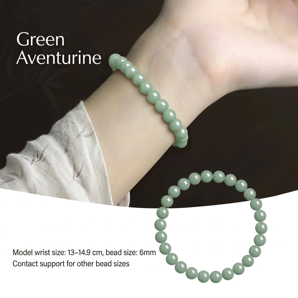 Green Aventurine Bracelet | Natural Crystal Jewelry