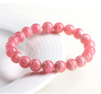 Common rhodochrosite Bracelet | Natural Crystal Jewelry