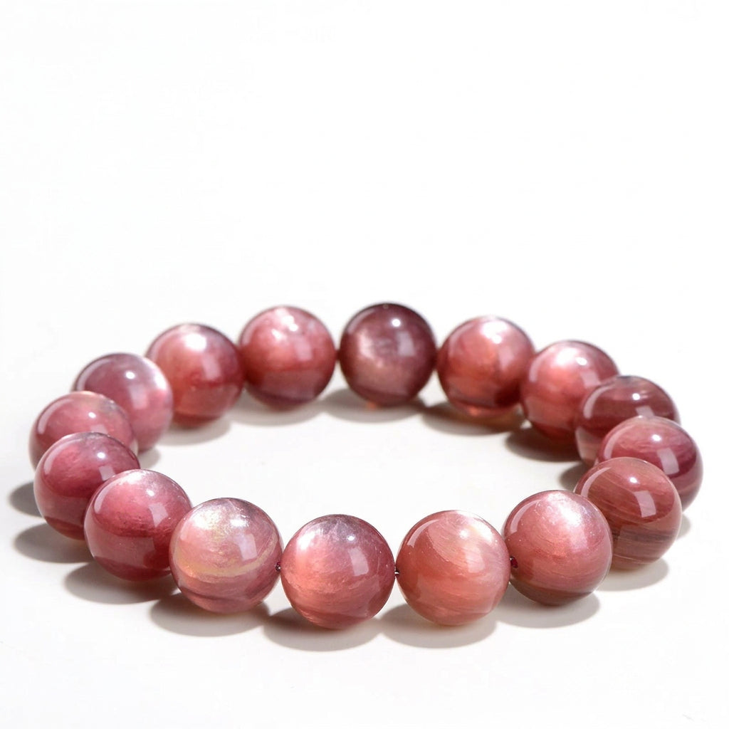 Pink Lepidolite Bracelet | Natural Crystal Jewelry