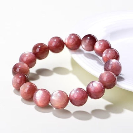 Pink Lepidolite Bracelet | Natural Crystal Jewelry