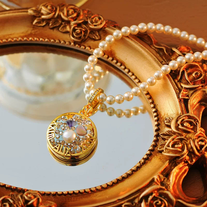 Aquarius Pearl Necklace | Zodiac Jewelry & Astrology Gifts