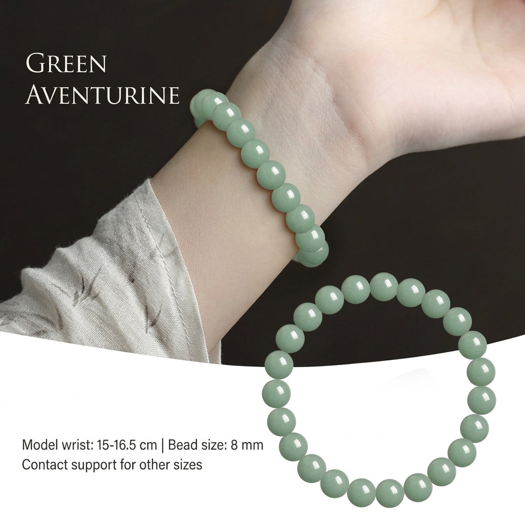 Green Aventurine Bracelet | Natural Crystal Jewelry