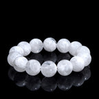 Natural Snowflake Phantom Quartz Beaded Bracelet