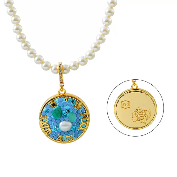 Pisces Pearl Necklace | Zodiac Jewelry & Astrology Gifts