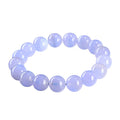 Natural Blue Lace Agate Beaded Bracelet for Her | Calm(6A)