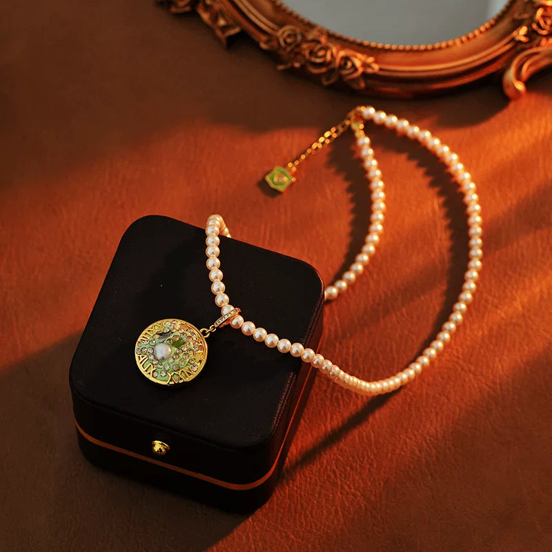 Virgo Pearl Necklace | Zodiac Jewelry & Astrology Gifts