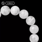 Natural Snowflake Phantom Quartz Beaded Bracelet