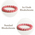 Common rhodochrosite Bracelet | Natural Crystal Jewelry