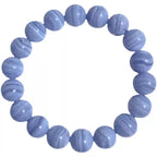 Blue Lace Agate Bracelet | Natural Crystal Jewelry for Women（3A）