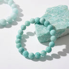 Old-Mine Amazonite Bracelet | Natural Crystal Jewelry