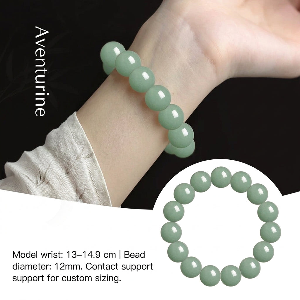 Green Aventurine Bracelet | Natural Crystal Jewelry