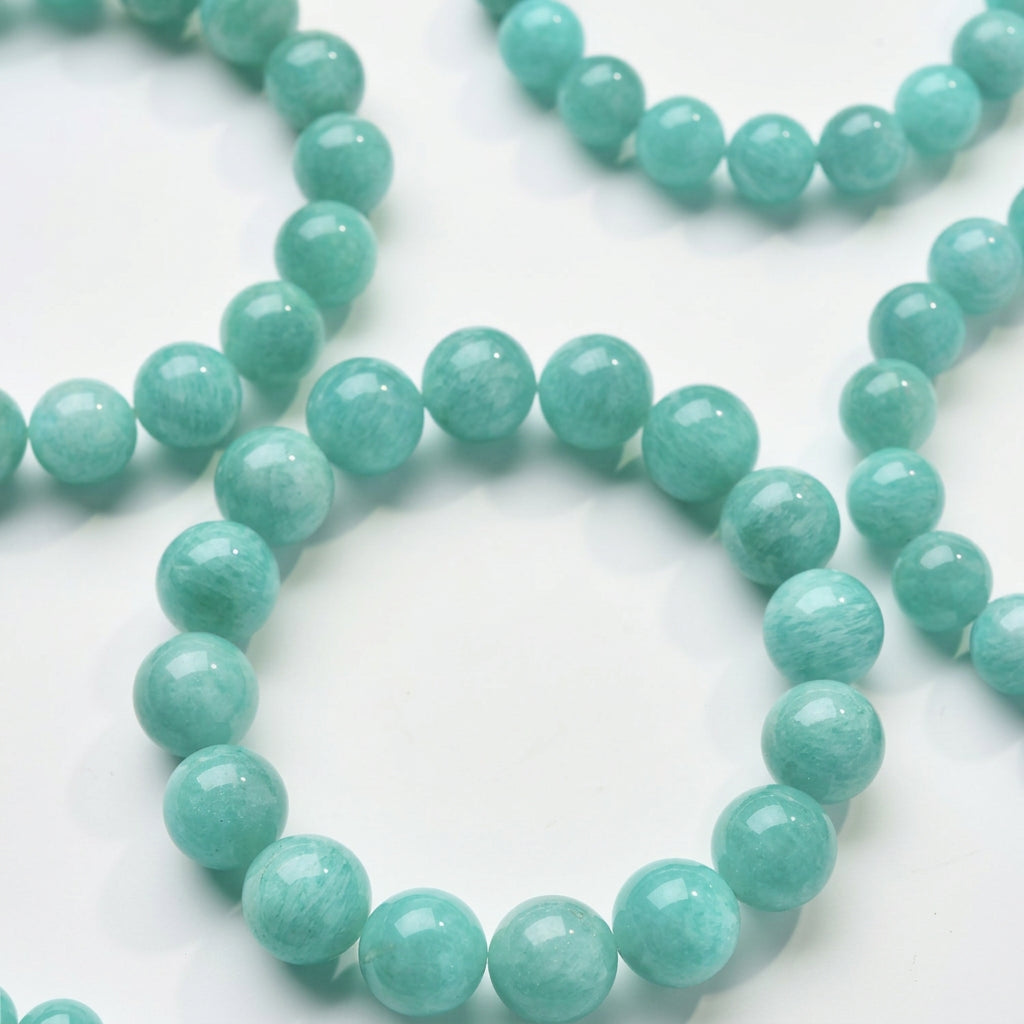 Old-Mine Amazonite Bracelet | Natural Crystal Jewelry