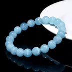 Aquamarine Crystal Bracelet | Natural Jewelry