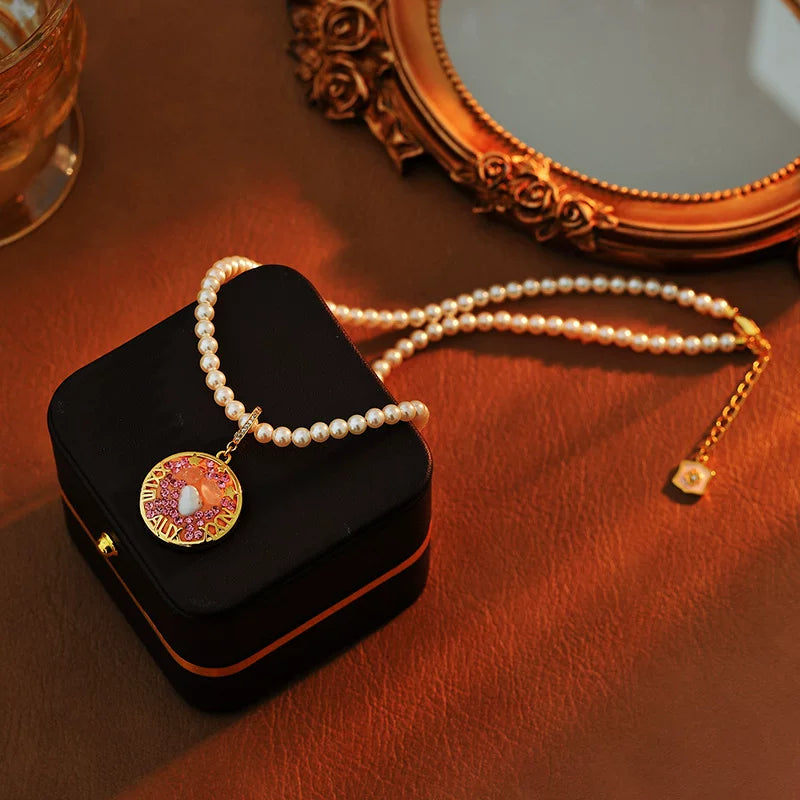 Leo Pearl Necklace | Zodiac Jewelry & Astrology Gifts