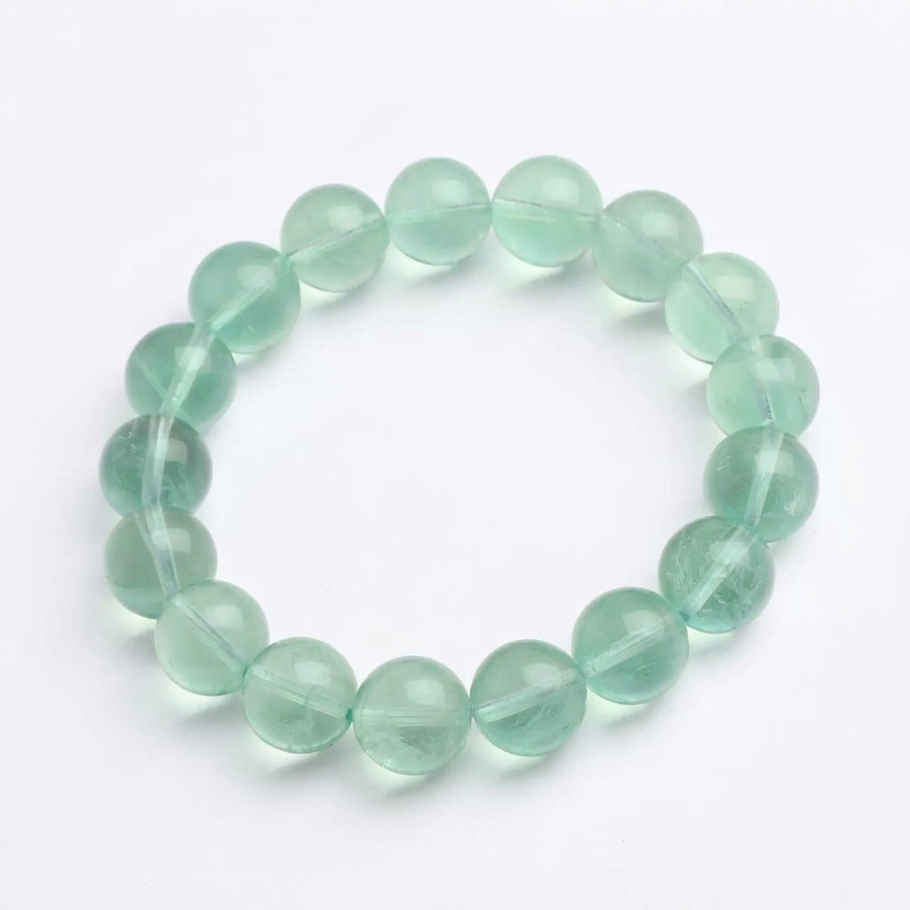 Green Fluorite Bracelet | Natural Crystal Jewelry for Women