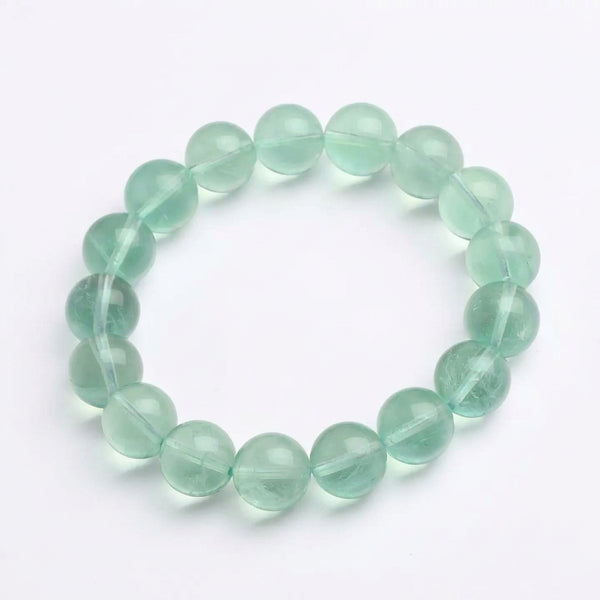 Green Fluorite Bracelet | Natural Crystal Jewelry for Women