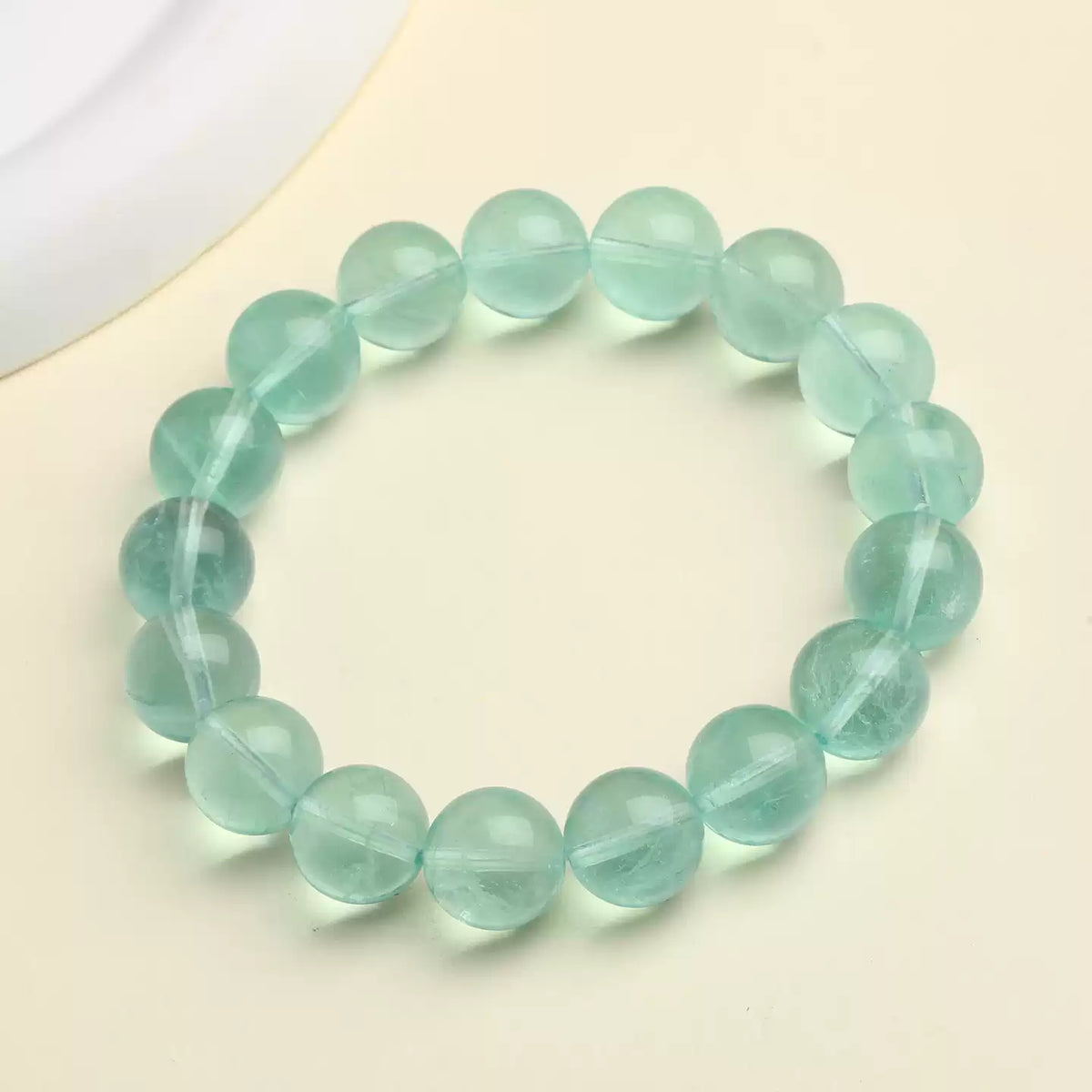 Green Fluorite Bracelet | Natural Crystal Jewelry for Women