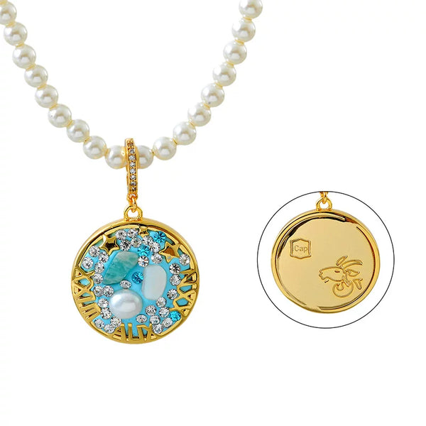 Capricorn Pearl Necklace | Zodiac Jewelry & Astrology Gifts