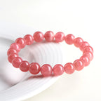 Ice Rhodochrosite Bracelet | Natural Crystal Jewelry