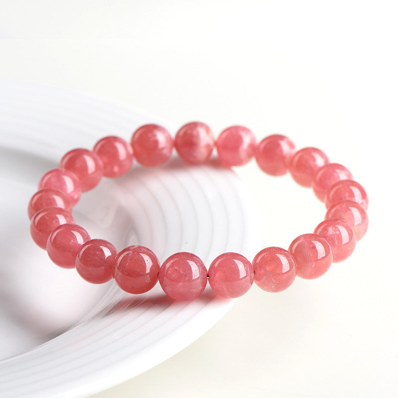Ice Rhodochrosite Bracelet | Natural Crystal Jewelry