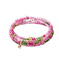 Tourmaline Layered Wrap Bracelet | Virgo Zodiac Crystal