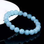 Aquamarine Crystal Bracelet | Natural Jewelry